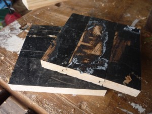 Top and Bottom of Trophy Case