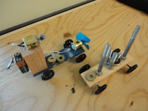 Essential Question:  How can I increase a derby car's velocity?  Proven: adding force (motors) to an object's motion increases it's acceleration and velocity.