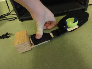 An early prototype:  Can we build a working catapult?