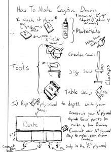 How to Make a Cajon Drum
