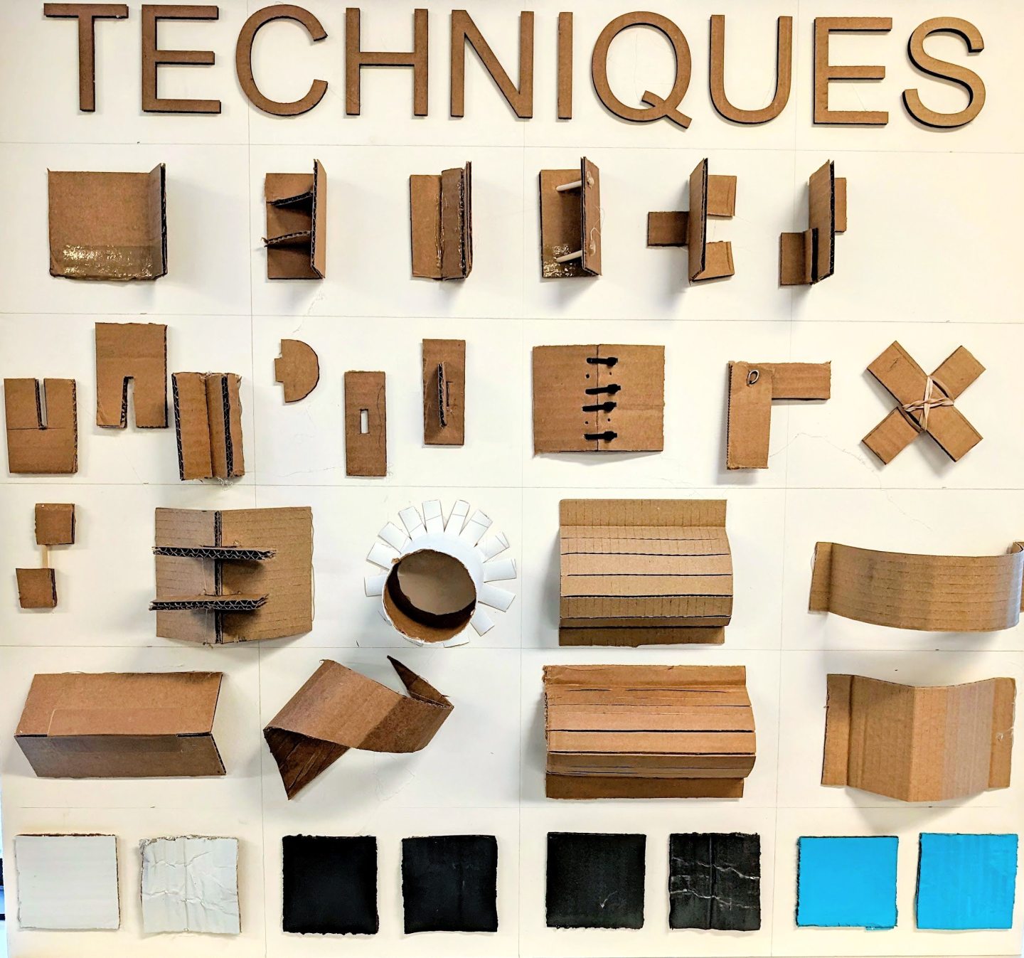 Techniques and Tips for Working in Cardboard – WSC Designs